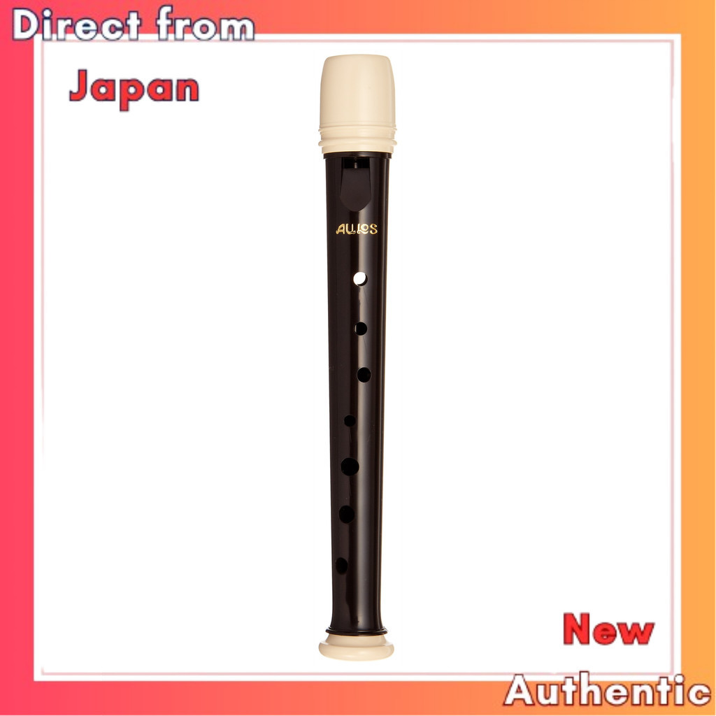 Toyama Musical Instruments AULOS Symphony Kleine Sopranino Recorder Baroque 501SE) สีดำ,งาช้าง 501S 