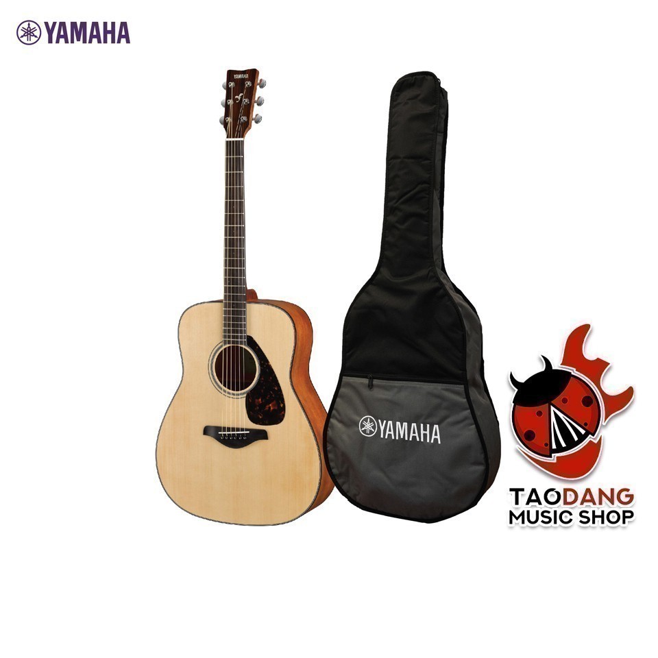 YAMAHA FG800M Acoustic Guitar กีตาร์โปร่งยามาฮ่า รุ่น FG800M + Standard Guitar Bag กระเป๋ากีตาร์รุ่น