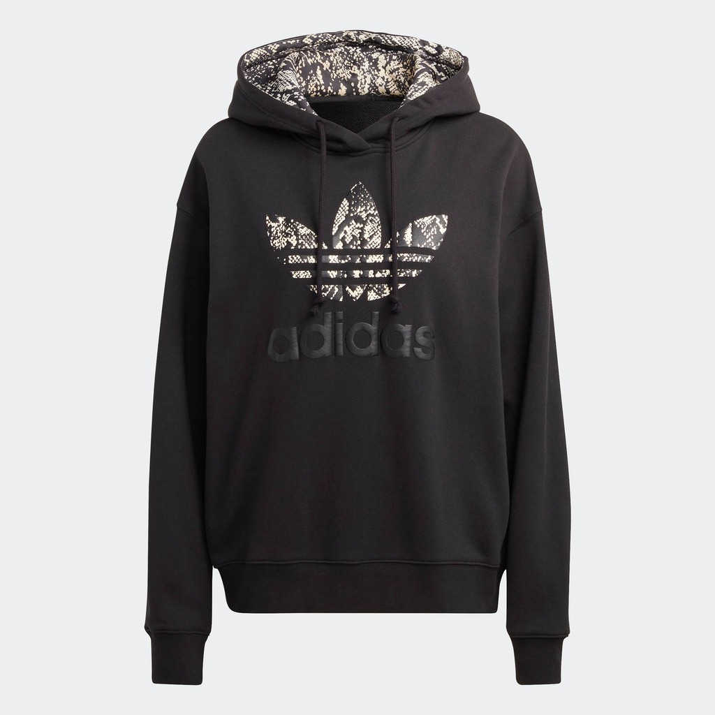 adidas Lifestyle Logo Hoodie Women Black IC6076