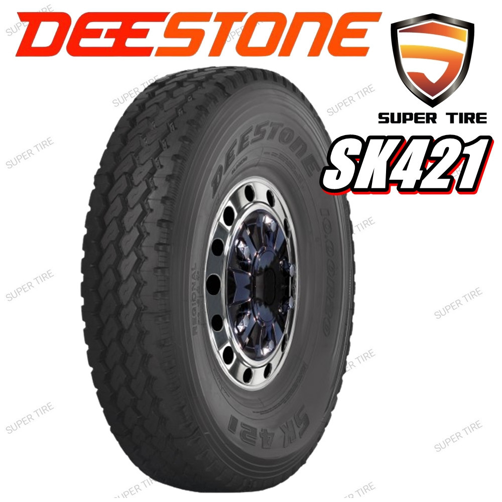 ยางรถบรรทุก เรเดียล ขนาด 385/65R22.5 315/80R22.5 11R24.5 11R22.5 รุ่น SK421 ยี่ห้อ Deestone