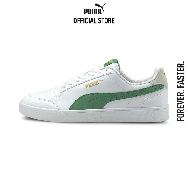PUMA BASICS - รองเท้าออกกำลัง PUMA Shuffle สีขาว - 30966813