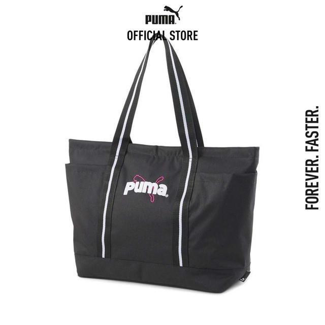 PUMA EVOLUTION - กระเป๋าชอปปิ้งขนาดใหญ่สไตล์สตรีท PRIME สีดำ - 07949601