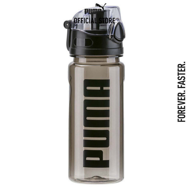 PUMA TRAINING - ขวดน้ำ PUMA Training Water Bottle สีดำ - 05351801