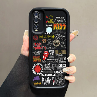 เคสสำหรับ VIVO Y50 VIVO Y30 VIVO Y30i เคสโทรศัพท์แบรนด์อินเทรนด์เคสป้องกันซิลิโคนออกแบบเองกรอบนิ่ม