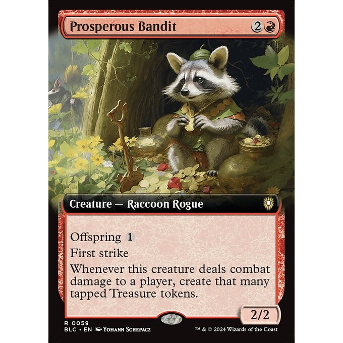 [Bloomburrow Commander] - [BLC] - (R) -[Prosperous Bandit] - [2024]