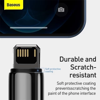 Baseus สายชาร์จเร็ว รุ่น Tungsten Gold Fast Charging Data Cable 1m/2m/3m (USB to Type C ไม่รองรับระบบ IOS)