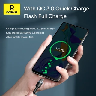 Baseus สายชาร์จ USB to Lightning 1.5A l 2A l 2.4A รุ่น cafule Cable