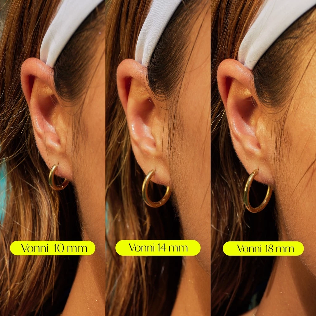 Valichain - Vonni Basic Huggie Earring