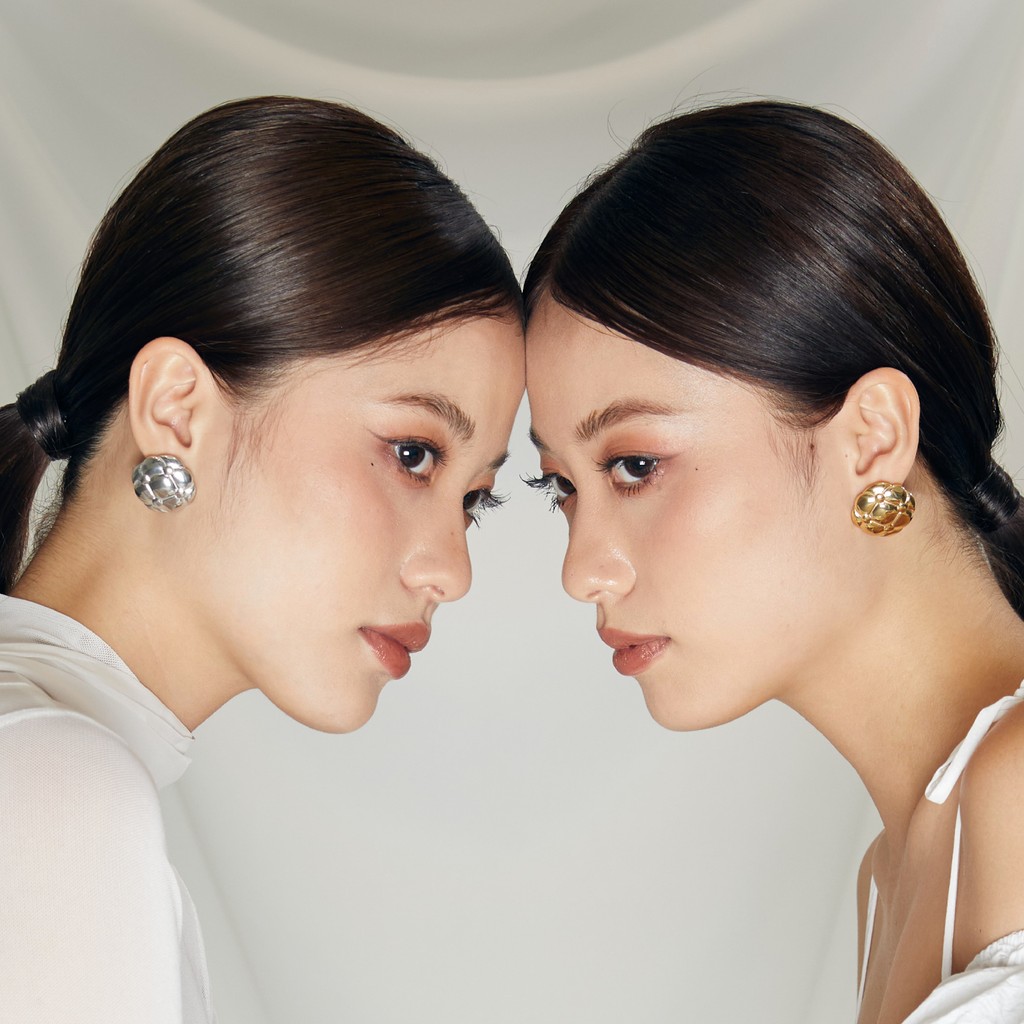 Valichain - Velora Round Cushion Stud 25mm