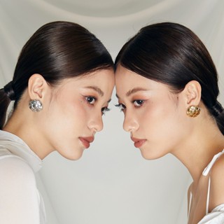 Valichain - Velora Round Cushion Stud 25mm