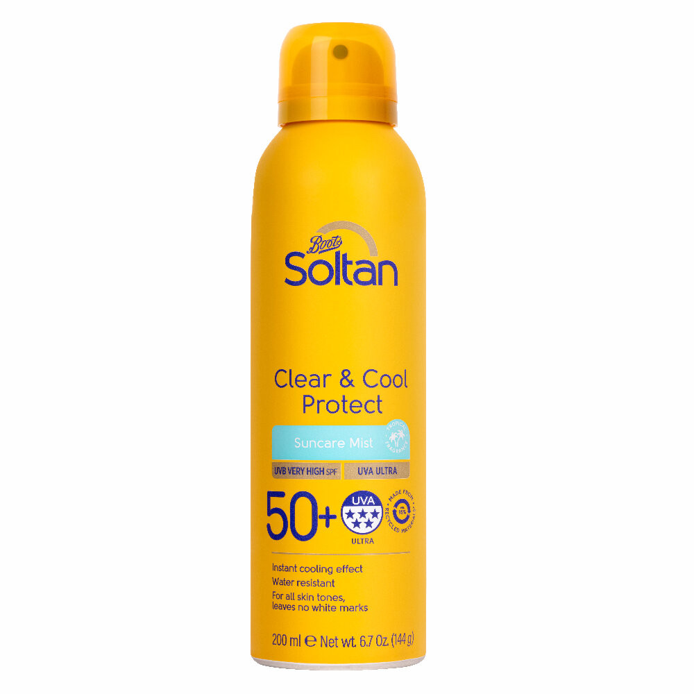 BOOTS SOLTAN บู๊ทส์ โซลแทน ซีแอนด์ซี โพรเท็ค ซัน มิสท์ 50+