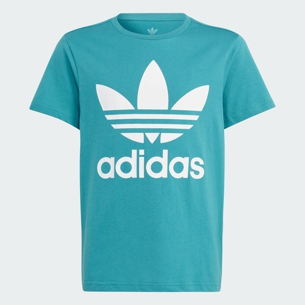 adidas Lifestyle Trefoil Tee Unisex Turquoise IJ7147