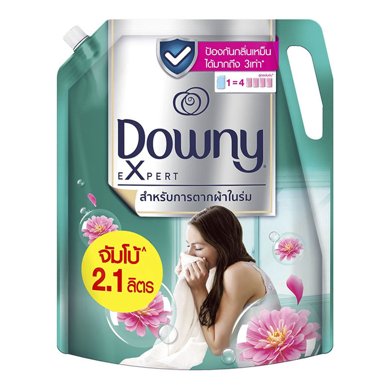 ดาวน์นี่ ตากผ้าในร่ม น้ำยาปรับผ้านุ่ม สูตรเข้มข้น 2.1 ล. DOWNY Concentrate Softener Indoor Dry 2.1 l