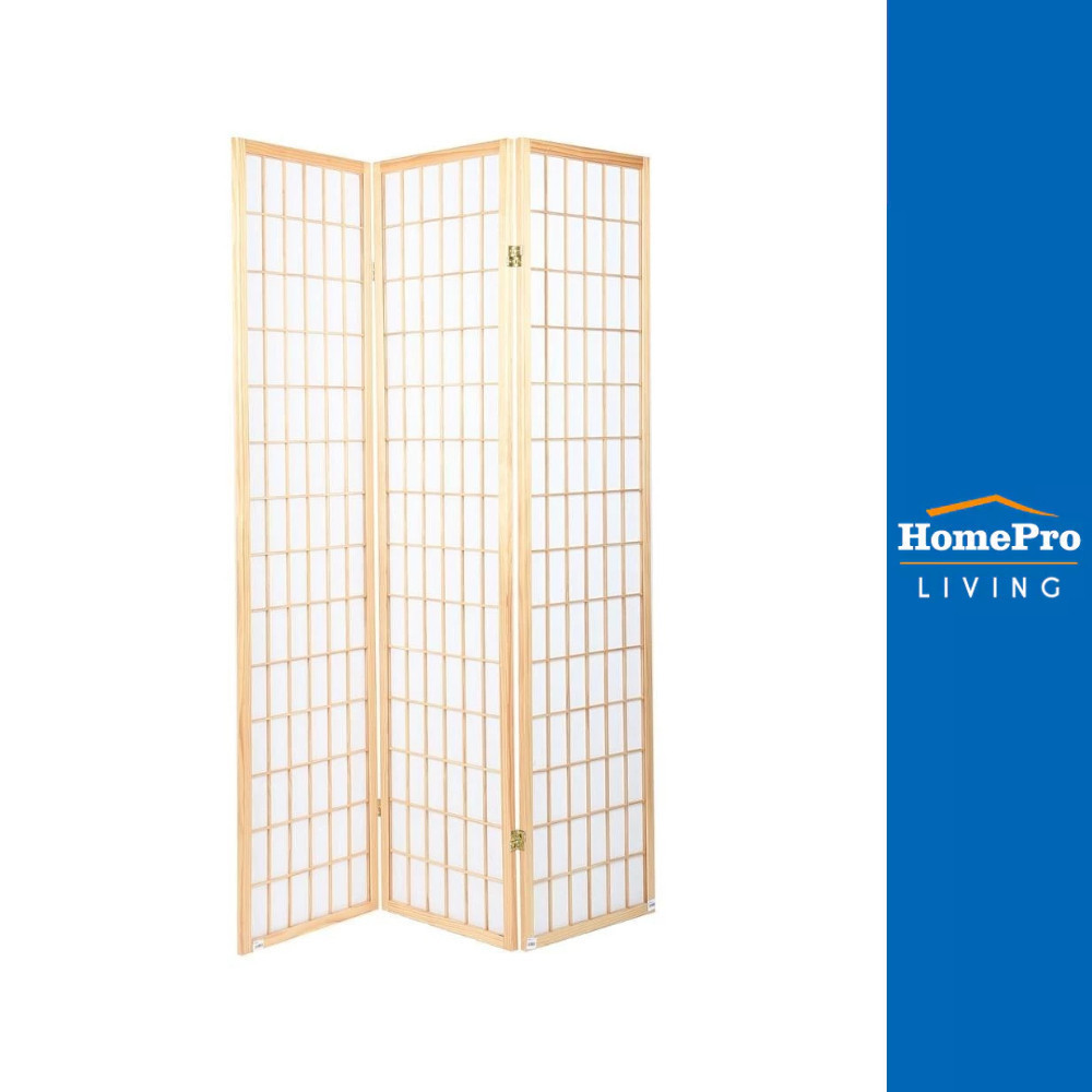 HomePro ฉากกั้น 20850N ฉากไม้ NATURAL แบรนด์ FURDINI