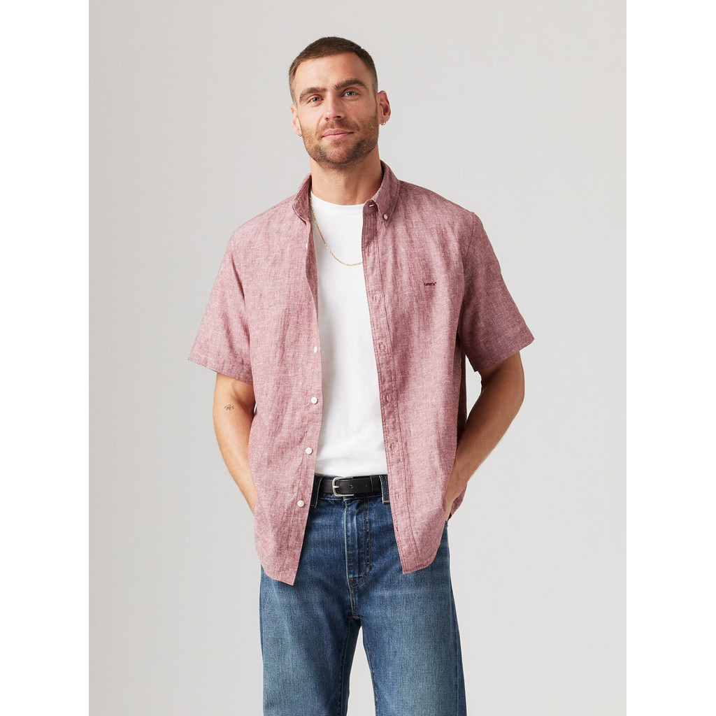 เสื้อเชิ้ต Levi's® Men's Short-Sleeve Authentic Button-Down