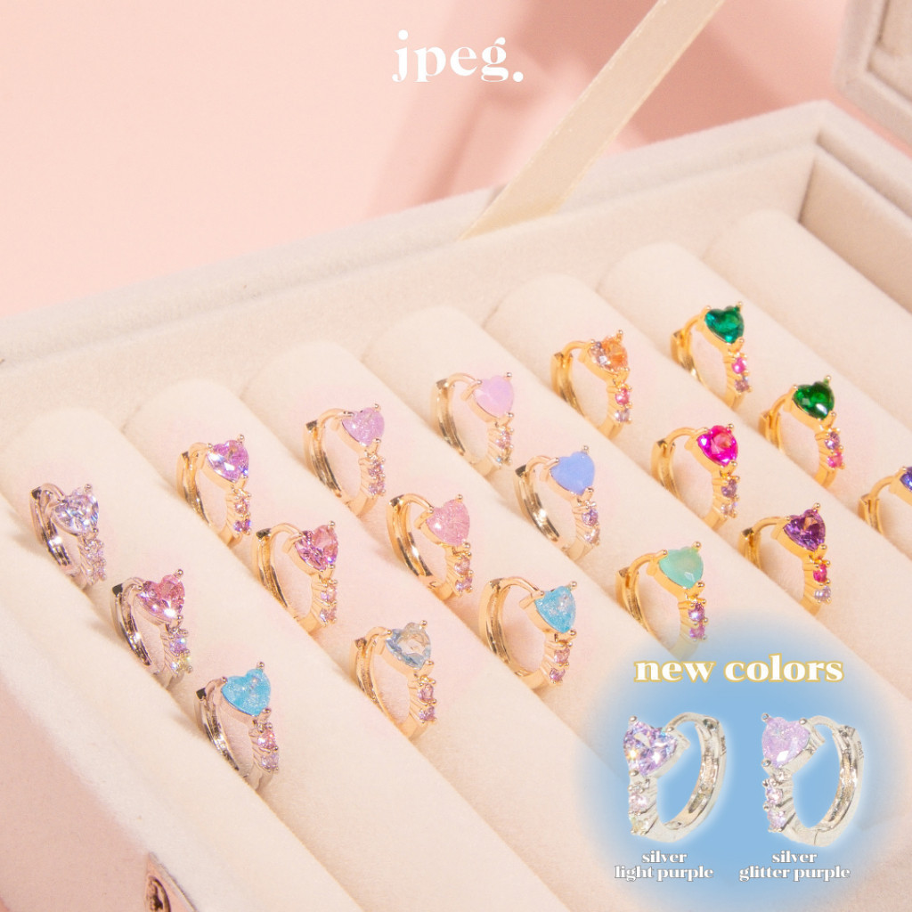 JPEG - Heart Beat Earring