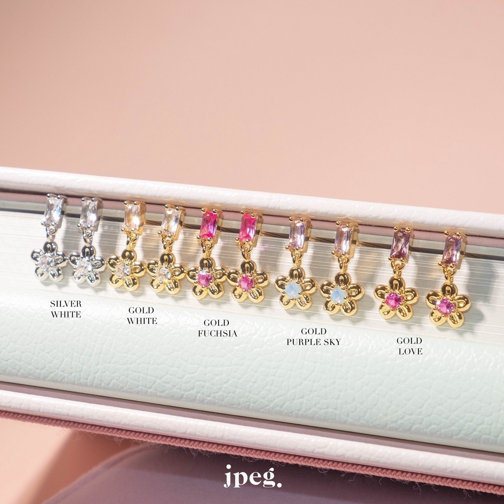 JPEG - Flora Drop Earring