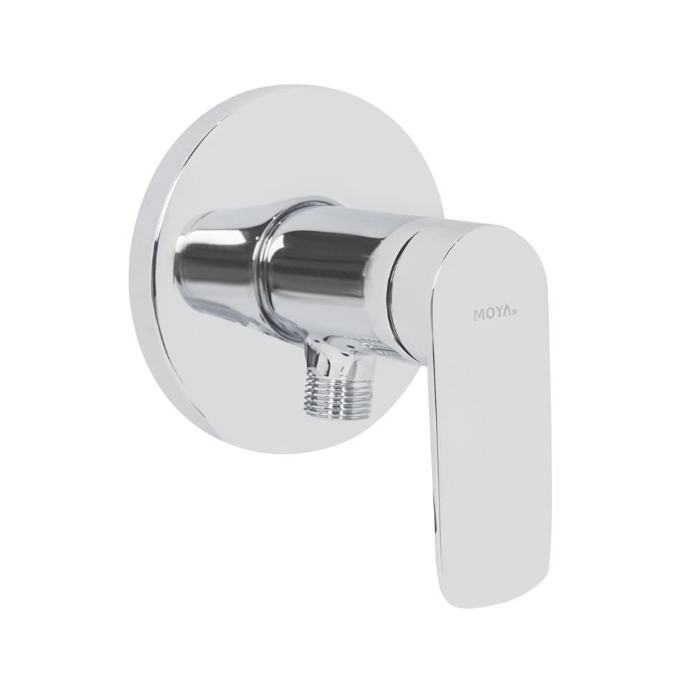 HomePro วาล์วฝักบัว 1 ทาง  832-4A สีโครม แบรนด์ MOYA