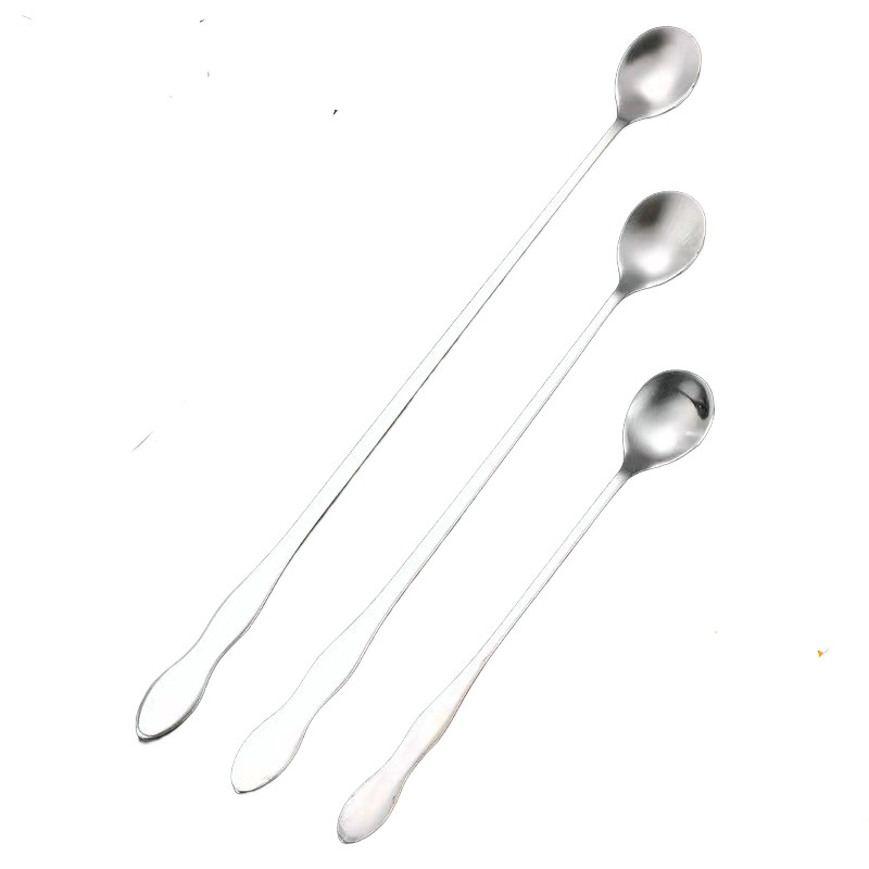 ช้อนคนด้ามยาว สแตนเลส มีให้เลือก ยาว 20/26cm stirring spoon - รูปที่ 7