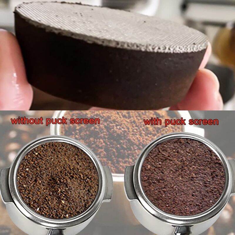 แผ่นกระจายน้ำ เครื่องชงกาแฟ สเตนเลส 51 มม. 58 มม.ความหนา 1.7 มม. 150ไมครอน ใช้ซ้ําได้ ราคา ถูกที่สุด ดีลบีเคเค แกลเลอรีภาพที่ 8
