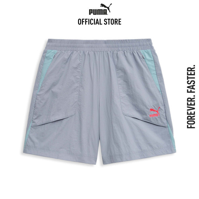 PUMA PRIME/SELECT - CRLT K Cellerator K Woven Shorts สีเทา 62808863