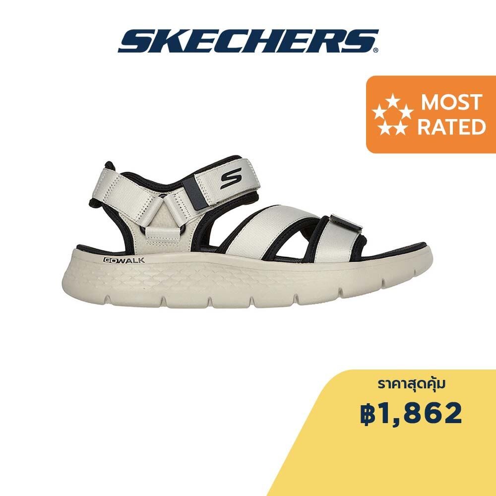 Skechers สเก็ตเชอร์ส รองเท้าแตะผู้ชาย Men On-The-GO GOwalk Flex Walking Sandals - 229207-NAT