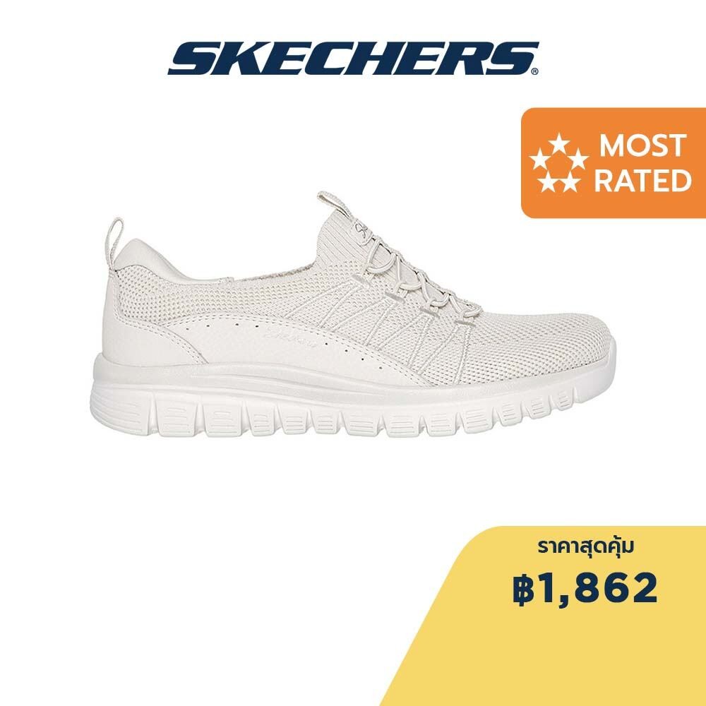 Skechers สเก็ตเชอร์ส รองเท้าผู้หญิง Women Graceful Active Shoes - 100702-OFWT - Air-Cooled Memory Foam