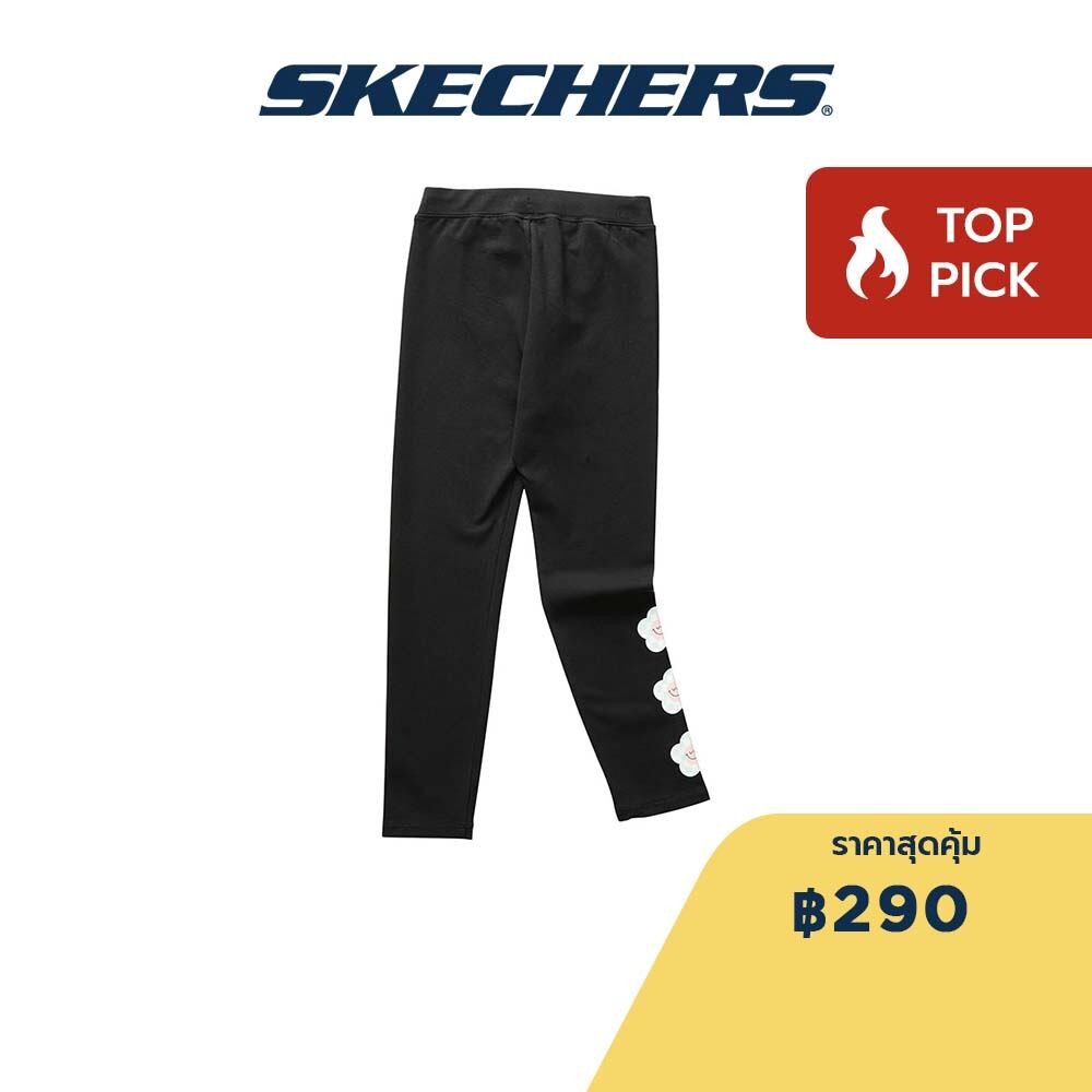 Skechers สเก็ตเชอร์ส กางเกงเลกกิ้งเด็กผู้หญิง Girls Leggings - L323G023-0018