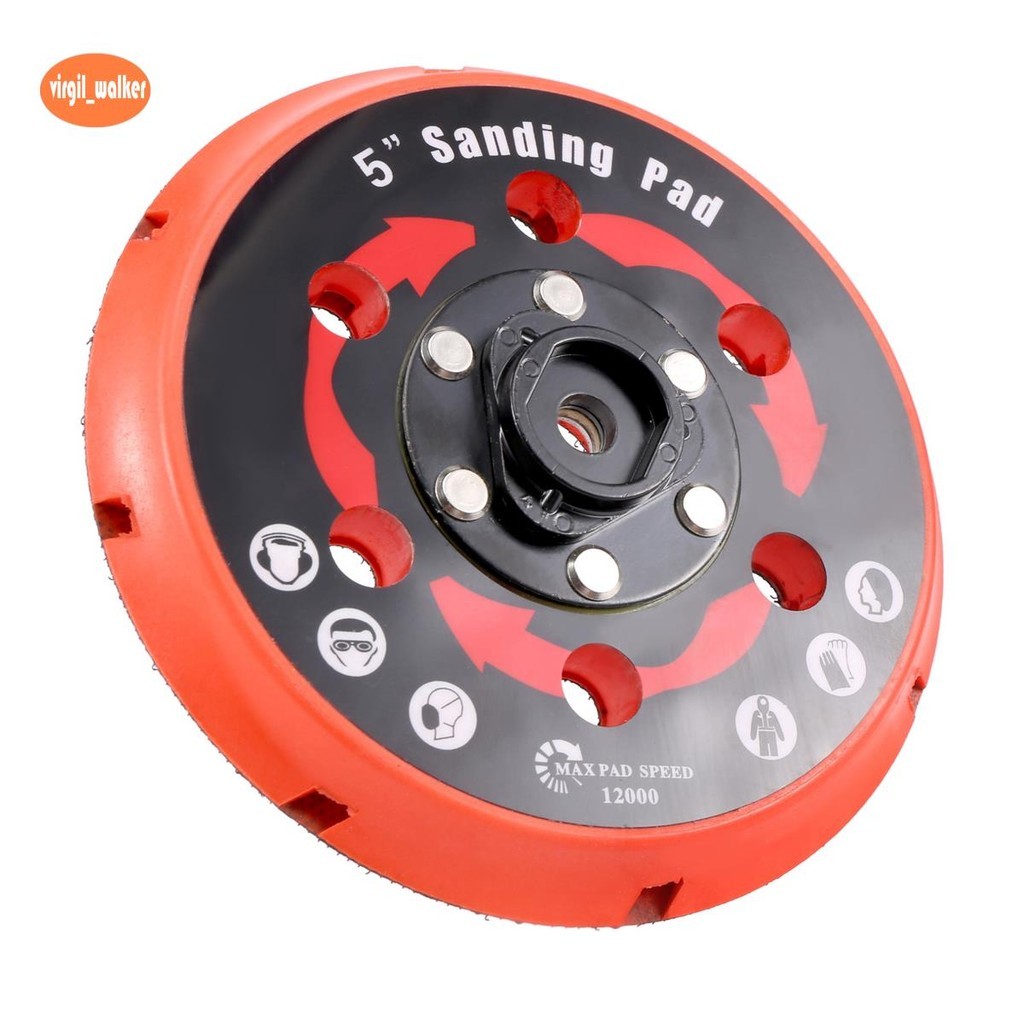 Sanding Pad Backing Plate Back Holder สําหรับ DAS-21E เครื่องขัดแอ็คชั่นคู่บางส่วน Da Polisher 5 นิ้ว ราคา ถูกที่สุด ดีลบีเคเค