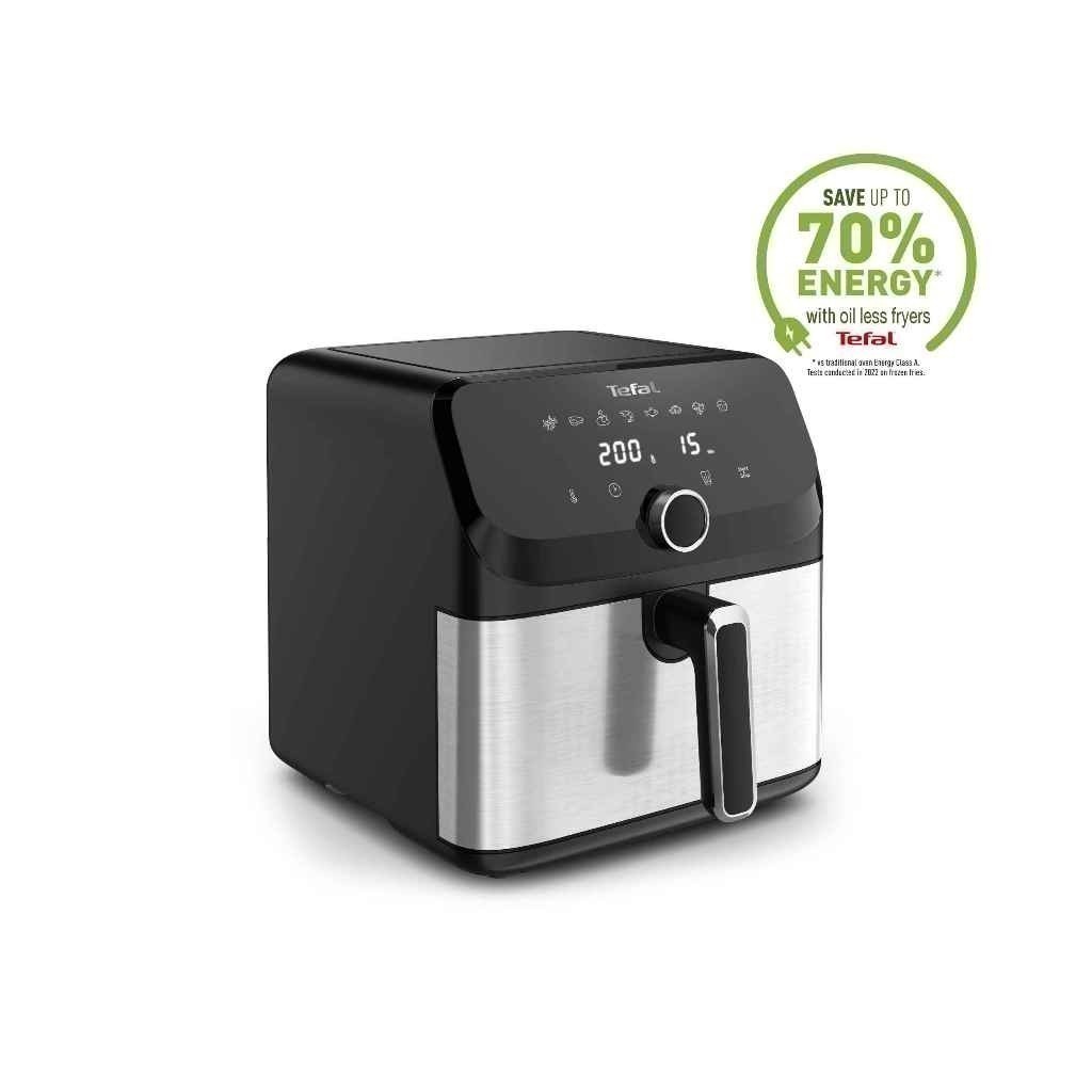 [สินค้าใหม่] หม้อทอดไร้น้ำมัน Tefal ระบบดิจิทัล ขนาด 7.5 ลิตร รุ่น EY855D68