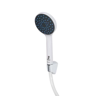 MARINE ชุดฝักบัว PVC 1 ฟังก์ชั่น Aqua Diamond รุ่น M222 สีขาว |ZWF|