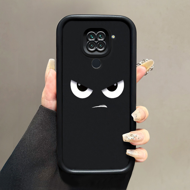เคสสำหรับ Xiaomi Redmi Note 9 เคสป้องกันการกระแทกซิลิโคนเคสโทรศัพท์มีลายดวงตายอดนิยม