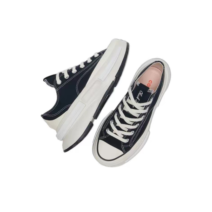 【100%Original】Converse Run Star Legacy Black And White Low Top Women&Men Sneakers A11489C