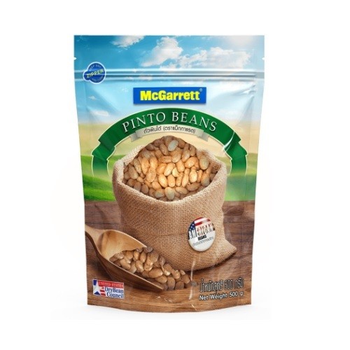 Mcgarrett Pinto Dried Beans 500G ถั่วพินโต แม็กกาแรต