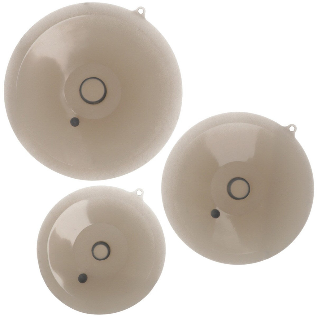 NITORI ฝาปิดซิลิโคน 3 ชิ้น กว้าง 30.5 x ลึก 29.5 x สูง 5 ซม.