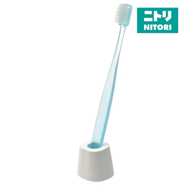 NITORI ที่วางแปรงสีฟัน POROUS CERAMIC TOOTHBRUSH STAND 1 WH