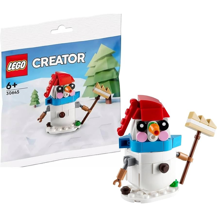 Ploybrick Lego 30645 Snowman polybag Creator