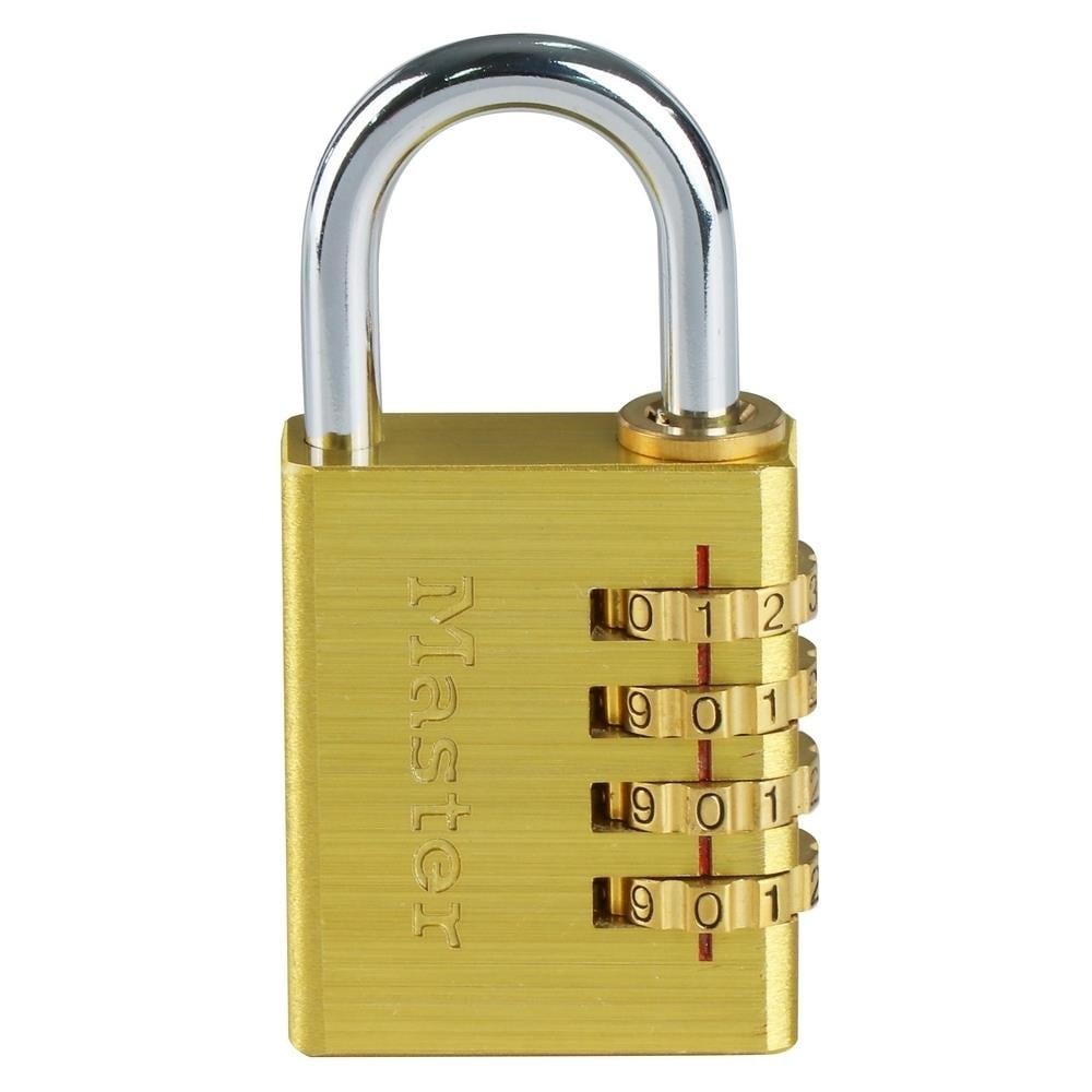MASTER LOCK กุญแจรหัสคล้อง MASTER LOCK 604EURD 40 MM อุปกรณ์ประตู กุญแจคล้อง COMBINATION PADLOCK MAS