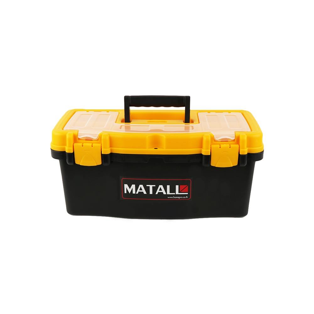MATALL กล่องเครื่องมือพลาสติก PRO MATALL HL3078-G 16 นิ้ว กล่องเครื่องมือ กล่องเครื่องมือช่าง PLASTI