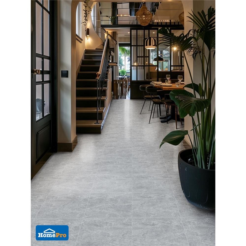 TARA กระเบื้องพื้น 50x50 ซม. โฮลัน เทา A 1 ตร.ม. จัดส่งโดย HomePro - รูปที่ 2