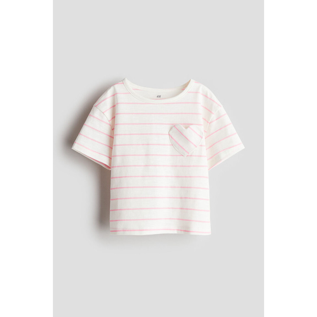 H&M Girl Heart-pocket T-shirt 1241761_5
