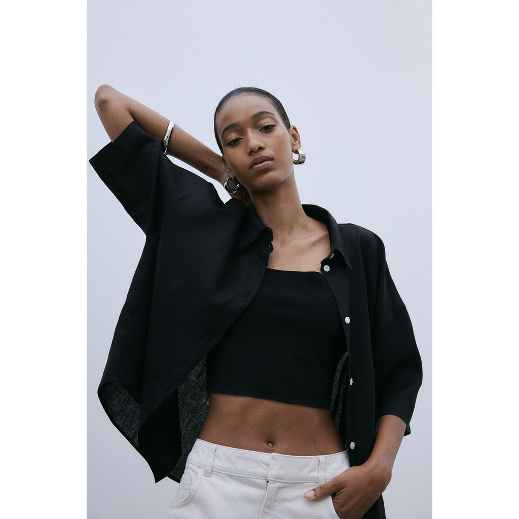 H&M Woman Cropped vest top 1229043_1