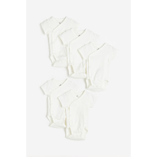 H&M(เอชแอนด์เอ็ม) บอดี้สูทผ้าคอตตอนแพ็ค 5 ชิ้น เด็กอ่อน 0827…