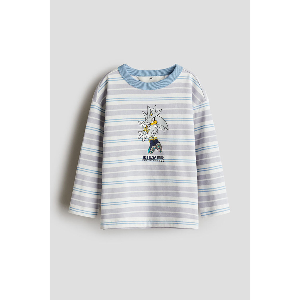 H&M เด็กผู้ชาย Long-sleeved T-shirt 1262112_1