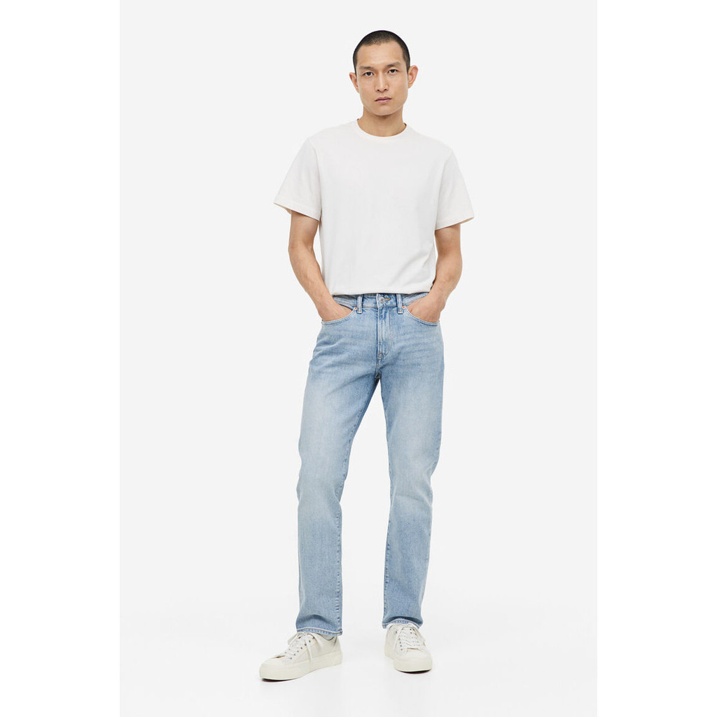 H&M Man Straight Regular Jeans 0811993_16