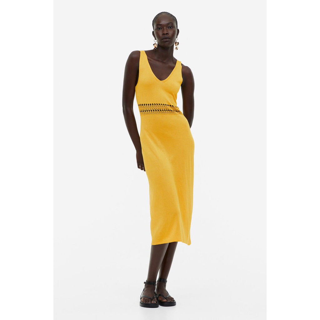 H&M Woman Fine-knit dress 1163965_1