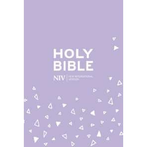 NIV Pocket Lilac Soft-tone Bible with Zip [Paperback]