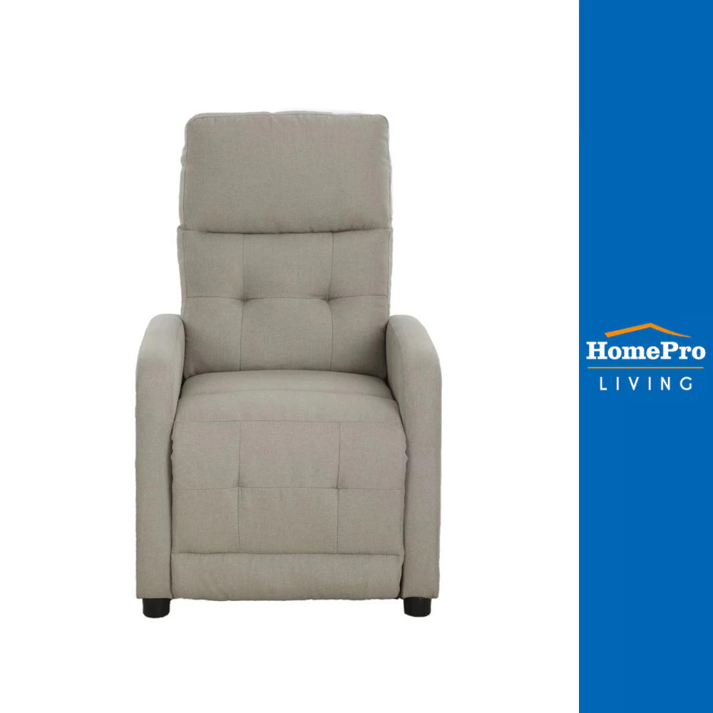 [จัดส่งพร้อมประกอบ] HomePro RECLINER  MUZAN สีมอคค่า แบรนด์ FURDINI