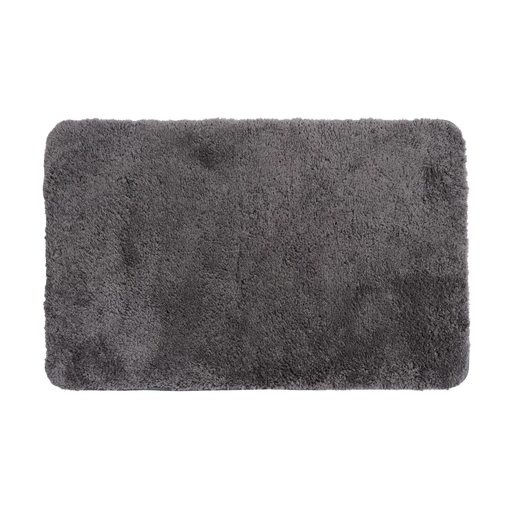 KASSA HOME พรมเช็ดเท้า Solid รุ่น ZRM-1105 ขนาด 70 x 45 ซม. สีเทา