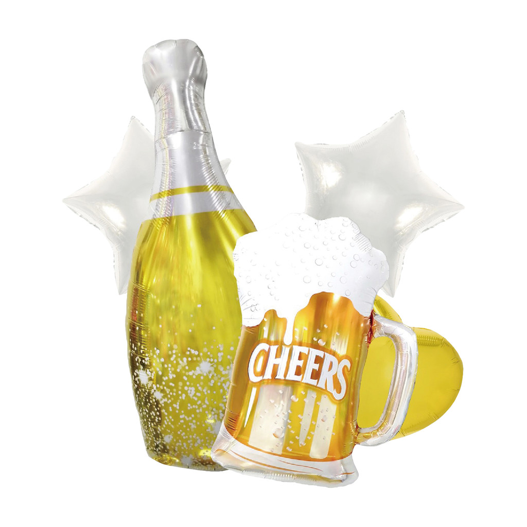 KASSA HOME ลูกโป่งตกแต่ง Champagne Xmas23 รุ่น XTD-04